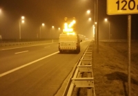 Nocny objazd Węzła Mszana (autostrada A1)